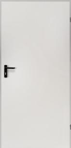 Stalen Volpaneel Buitendeur MZ41 | 89,5 X 201 Cm | Wit RAL90, Niet ingevuld, 80 tot 100 cm, Niet ingevuld, Nieuw