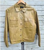 Leren jas groen merk etage maat XL nieuwstaat, Overige kleuren, Ophalen of Verzenden, Zo goed als nieuw, Maat 46/48 (XL) of groter