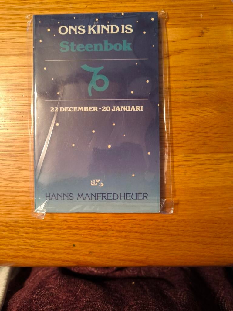 Ons Kind is Steenbok - Astrologie Boekje, Boeken, Ophalen of Verzenden