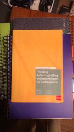 Inleiding Belastingheffing ondernemingen en particulieren, Sociale wetenschap, Ophalen of Verzenden, Zo goed als nieuw, A.J. van Doesum; S.M.H. Dusarduijn; M.J. Hoogeveen; M.J.J.R. ...