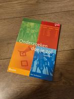 Studieboek Onderzoeken Doe Je Zo!, Boom, Zo goed als nieuw, Alpha, HBO