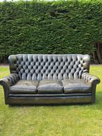 Compleet Chesterfield Bankstel - Zeldzame Set, Huis en Inrichting, Ophalen, Gebruikt, 300 cm of meer, Vierpersoons of meer