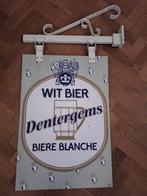Uithangbord Dentergems witbier Biere Blanche, Overige merken, Reclamebord, Plaat of Schild, Gebruikt, Verzenden