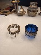 zilver peper en zout stel antiek, Ophalen of Verzenden, Zilver