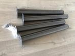 Gepoedercoate stalen tafelpoten, Huis en Inrichting, Tafelonderdelen, Ophalen, Minder dan 50 cm, Gebruikt, 50 tot 100 cm