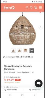 Set Woood Exclusive hanglampen, Ophalen of Verzenden, Zo goed als nieuw, Minder dan 50 cm