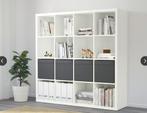 Kallax kast (IKEA) wit 16 vakken, Ophalen, Gebruikt, KALLAX, 100 tot 150 cm