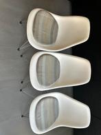 3x Vitra eames DSR, Ophalen, Gebruikt, Drie, Wit