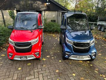 Luxe rijbewijs vrije scootmobielen overdekt met litium accu beschikbaar voor biedingen
