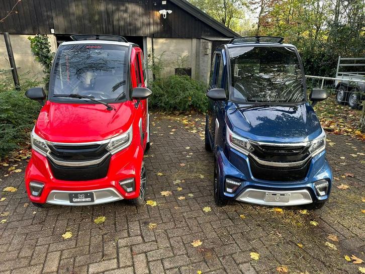 Luxe rijbewijs vrije scootmobielen overdekt met litium accu, Diversen, Brommobielen en Scootmobielen, Zo goed als nieuw, Overige merken