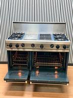 Luxe VIKING Fornuis blauw Incl. Afzuigkap 120 cm, Fornello Esperta, Ophalen of Verzenden, Zo goed als nieuw, Energieklasse A of zuiniger