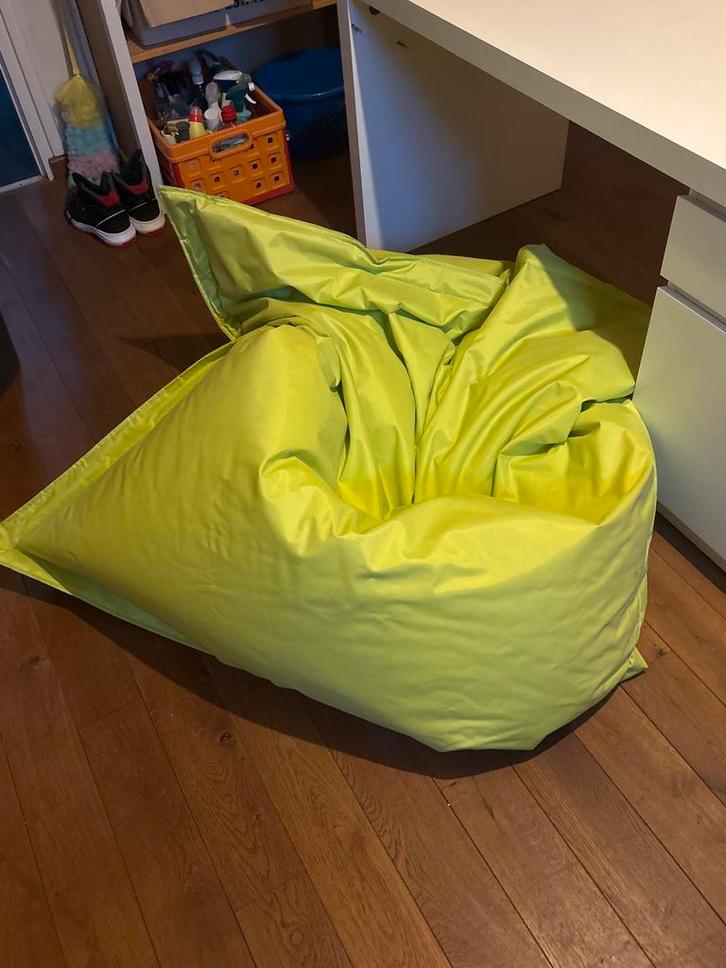 Gele Zitzak - Comfortabel Relaxen!, Huis en Inrichting, Zitzakken, Gebruikt, Zitzak, Geel, Ophalen