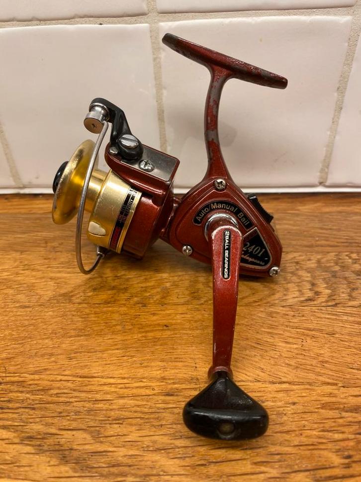 Shakespeare 2401 USA super ambidex, Watersport en Boten, Hengelsport | Algemeen, Zo goed als nieuw, Molen, Ophalen of Verzenden