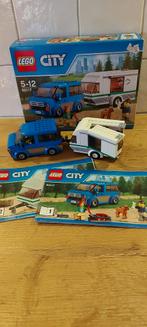 Lego City bus en caravan 60117, Kinderen en Baby's, Speelgoed | Duplo en Lego, Complete set, Ophalen of Verzenden, Lego, Zo goed als nieuw