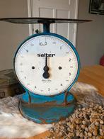 Brocante oude Salter weegschaal, tot 10 kg, Ophalen of Verzenden, Gebruikt, Keukenweegschaal, Analoog