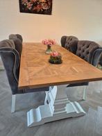 woonkamer set eettafel eetstoelen salontafel hoekbank, Ophalen