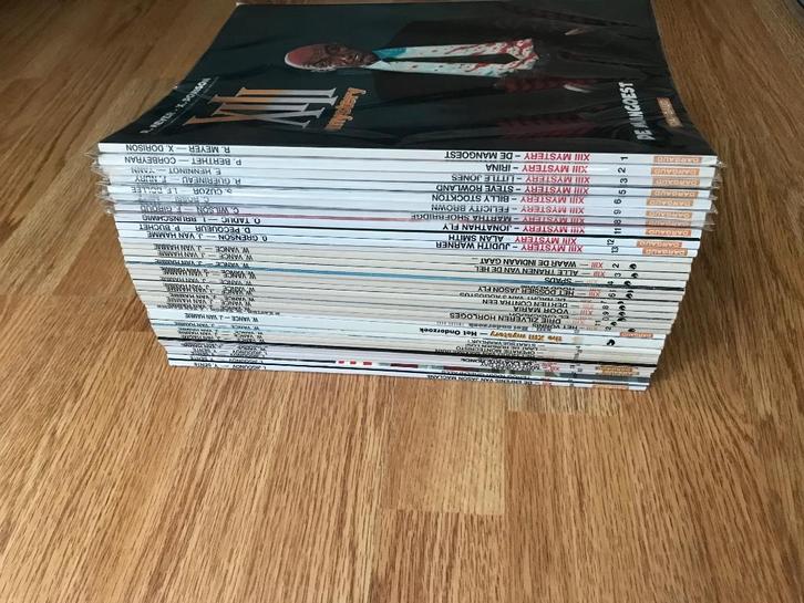 Xiii serie 1 t/m 29 plus mystery 1 t/m 14 +Jones 1 en 2, Boeken, Stripboeken, Zo goed als nieuw, Complete serie of reeks, Ophalen of Verzenden