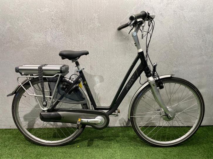 RIH Omega 3 - MEENEEMPRIJS- Dames Antraciet 49cm, Fietsen en Brommers, Elektrische fietsen, Gebruikt, Overige merken, 47 tot 51 cm