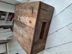 Massief houten salontafel, Huis en Inrichting, Ophalen, 50 tot 100 cm, Vierkant, 50 tot 100 cm