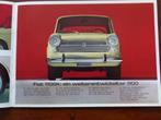 Fiat 1100r brochure 1966, Verzenden, Zo goed als nieuw, Overige merken