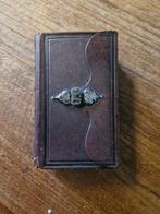 Antiek bijbelboek nieuwe testament met Zilveren Sluiting, Antiek en Kunst, Ophalen of Verzenden