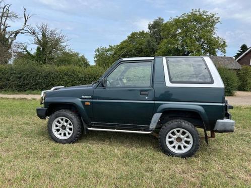 Daihatsu Feroza 1.6 Cabriotop 4WD 1996 Groen, Auto's, Daihatsu, Particulier, Feroza, 4x4, Lichtmetalen velgen, Metallic lak, Mistlampen