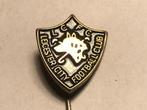 Metalen LC F.C. LEICESTER FOOTBALL CLUB Speld (Zwart/Messing, Verzenden, Zo goed als nieuw, Sport, Speldje of Pin