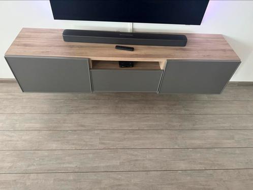 Zwevend Tv meubel, Huis en Inrichting, Kasten | Televisiemeubels, Zo goed als nieuw, Minder dan 100 cm, 150 tot 200 cm, 25 tot 50 cm