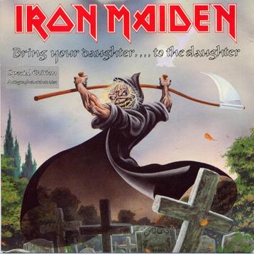 Iron Maiden - Bring your daughter...to the slaughter beschikbaar voor biedingen