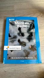 A. Bunthof - Mens en Recht, Sociale wetenschap, Ophalen of Verzenden, Zo goed als nieuw, A. Bunthof; Y.M. Visscher