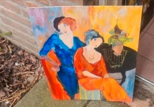 Mooie schilderij uit nalatenschap locatie Amstelveen Zie fot, Antiek en Kunst, Kunst | Schilderijen | Modern, Ophalen