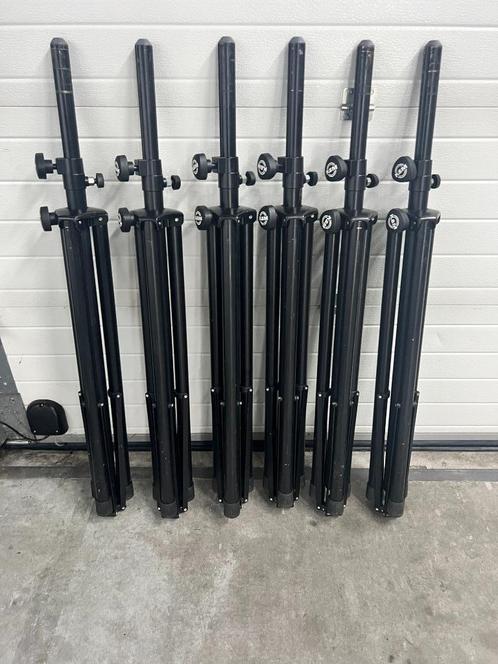 6 x K&M 214/6 Luidsprekerstatief, Muziek en Instrumenten, Standaards, Gebruikt, Speaker, Ophalen