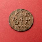 Duit Zeeland 1754 Zeelandia Luctor et Emergo Middelburg (3), Postzegels en Munten, Munten | Nederland, Ophalen of Verzenden, Vóór koninkrijk
