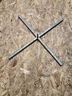 Kerstboom standaard ijzeren kruis (6 stuks), Diversen, Kerst, Ophalen, Zo goed als nieuw