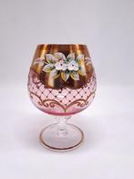 Vintage Boheemse glas mid century jaren 50/60, Ophalen of Verzenden