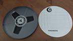 TANDBERG bandrecorder 18cm spoel met onbeschreven textschijf, Ophalen of Verzenden