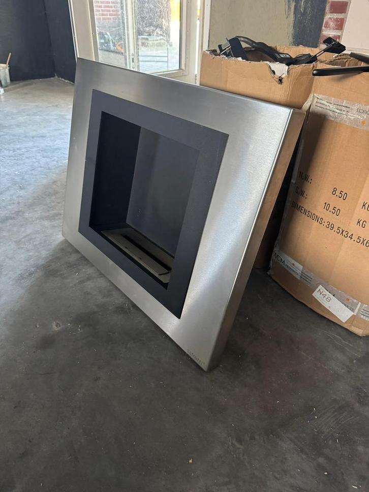 Sfeerkachel SAFRETTI, Huis en Inrichting, Haarden, Zo goed als nieuw, Overige soorten, Ophalen of Verzenden