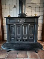 Gietijzeren allesbrander / houtkachel - Vrijstaand, Huis en Inrichting, Kachels, Ophalen, Gebruikt, Vrijstaand, Hout