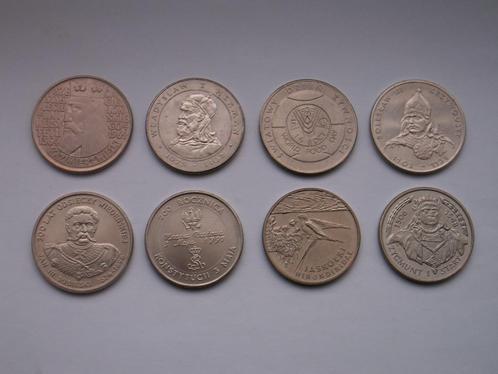Polen.  Pracht lotje van 8 Herdenkings munten., Postzegels en Munten, Munten | Europa | Niet-Euromunten, Setje, Polen, Verzenden