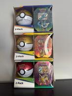 3x sealed pokemon pokeball met tin, Hobby en Vrije tijd, Verzamelkaartspellen | Pokémon, Ophalen of Verzenden, Nieuw