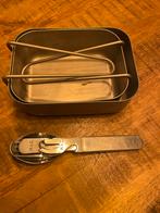 Vintage M.V.D. Eetketel met Bestek, Ophalen of Verzenden