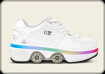 Liekick Sneakers met wieltjes & LED mt 33/34, Kinderen en Baby's, Kinderkleding | Schoenen en Sokken, Zo goed als nieuw, Schoenen