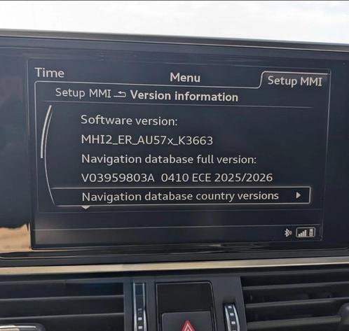 Audi Navigatie Update MIB2 2025/26, Computers en Software, Navigatiesoftware, Nieuw, Update, Heel Europa, Ophalen