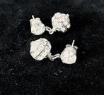 Thomas Sabo oorbellen, Met kristal, Hangers, Ophalen of Verzenden, Zilver