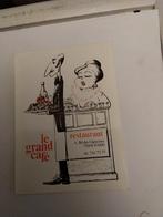 LE GRAND CAFE. RESTAURANT, Ophalen of Verzenden, Overige thema's