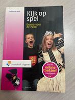 Holger de Nooij - Kijk op Spel, Sociale wetenschap, Ophalen of Verzenden, Zo goed als nieuw, Holger de Nooij