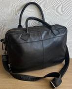 Cowboysbag. Leren laptoptas., Computers en Software, Laptoptassen, Verzenden, 15 inch, Gebruikt, Aktetas