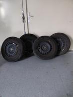 set winterbanden op velgen 195/65 R15 (o.a. voor VW), Auto-onderdelen, Ophalen, Gebruikt, 15 inch, Banden en Velgen
