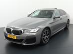 BMW 5-Serie (g30) 530e High Executive M 2021 CarPlay-Pano, Auto's, BMW, Te koop, Zilver of Grijs, Geïmporteerd, 5 stoelen