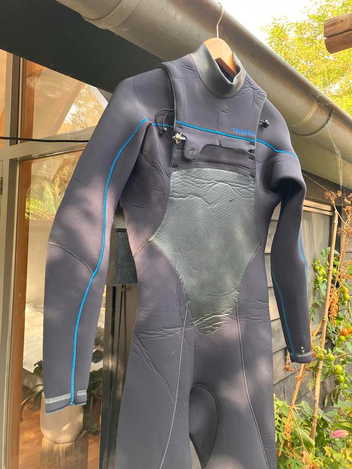 Tribord All Season Wetsuit 5/4 Maat M, Watersport en Boten, Watersportkleding, Gebruikt, Wetsuit, Heer, Ophalen of Verzenden